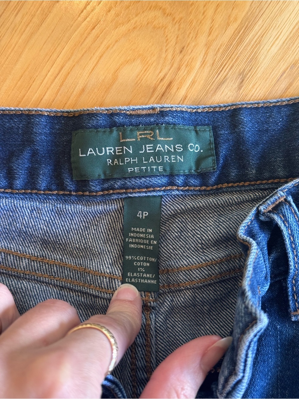 Ralph Lauren Blue Denim Jean Shorts